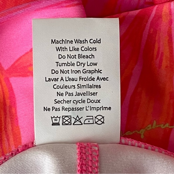 SPIRITUAL GANGSTER NWT INTENT HIGH WAISTED 7/8TH LEGGINGS PINK GLOW PRINT XS - Picture 12 of 12